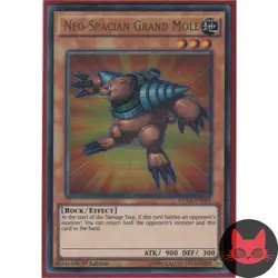 Yugioh Neo-Spacian Grand Mole BLRR-EN051 Ultra Rare 1st Edition NM - Image 1