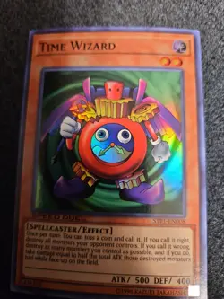 Time Wizard - STP1-EN008 - Super Rare - Unlimited x1 - Near Mint - Image 1