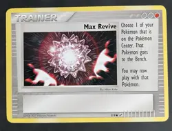 Pokemon Card Max Revive Trainer 3/8 Trading Figure Game Lightly Played - Image 1