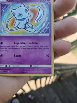 Shining Mew Holo Card 40/73 Shining Legends Series Pokemon Read - Image 3
