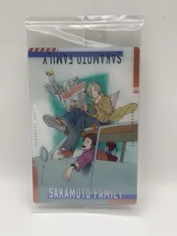 Illustrated by author SAKAMOTO DAYS FAMILY 17 Wafer Card BANDAI Jump Genuine JP - Image 1