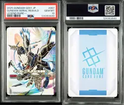 PSA10 Aerial Rebuild LR++ Newtype Rising Gundam card Game GD01-067 Gundam - Image 3