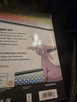 Pokemon TCG: Prismatic Evolutions Premium Figure Collection Factory Sealed Box - Image 5