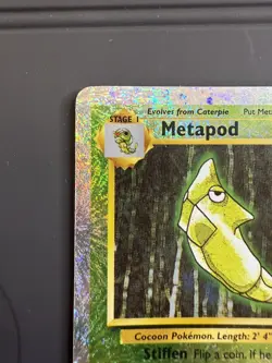 Pokemon Metapod 54/110 WotC Legendary Collection Reverse Holo Uncommon (LP-/MP+) - Image 3