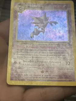 Pokemon TCG Haunter Fossil Italian 6/62 Holo Unlimited 1999 Rare- MP - Image 5