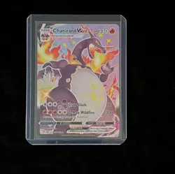 Charizard VMAX SV107/SV122 Shiny Ultra Rare Holo Full Art Shining Fates - Image 1