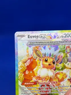 Pokemon SV Scarlet & Violet Promos Eevee ex 174 Black Star Promo NM - Image 4