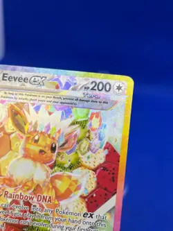 Pokemon SV Scarlet & Violet Promos Eevee ex 174 Black Star Promo NM - Image 5