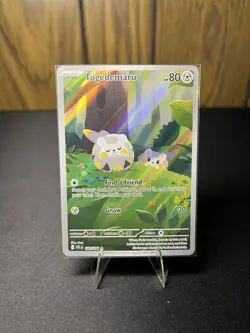 Pokemon TCG Togedemaru 104/094 Phantasmal Flames Illustration Rare Holo NM - Image 1
