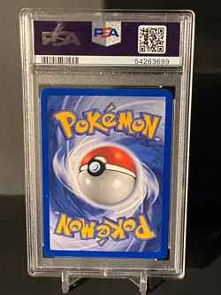 Pokemon 2004 Black Star Promo #7 Euro POP Tournament Holo Treecko PSA 8 NM-Mint - Image 2
