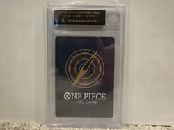 2025 One Piece Carrying on His Will OP09119 Monkey D Luffy SP BGS 10 BLACK LABEL - Image 2