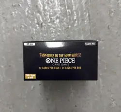 One Piece TCG OP-09 Emperors in the New World Booster Box - Unsealed by Bandai - Image 4