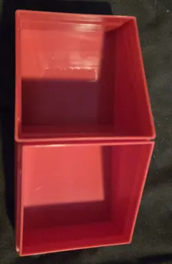 Red Ultimate Guard 100 Boulder Commander Card Case - Image 2