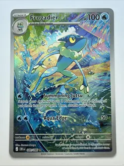 Frogadier 89/86 Chaos Rising Illustration Rare Pokemon Card Near Mint - Image 1