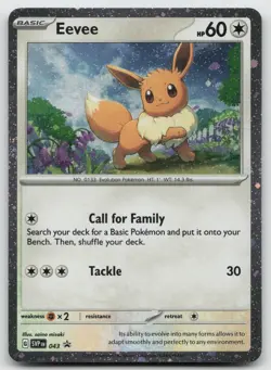 Eevee Promo Holo SV: Scarlet & Violet Promo Cards SVP043 NM - Image 1