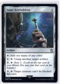 Sonic Screwdriver WHO 184 Magic: The Gathering UC NM - Image 1