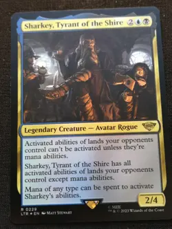 Sharkey, Tyrant Of The Shire - Foil - LTR - NM - EN - 0229 - Image 1
