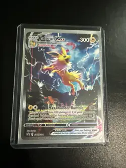 Jolteon VMAX SWSH184 Sword & Shield Promo Holo Card Near Mint Condition - Image 1