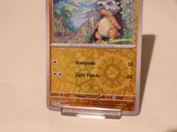 Pokemon TCG Cubone 076/159 – SV09 Journey Together Reverse Holo Common Card Mint - Image 2