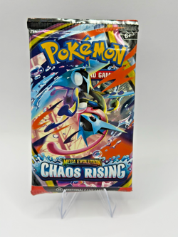 Pokemon Mega Evolution Chaos Rising Booster Pack – Random Art - Image 3