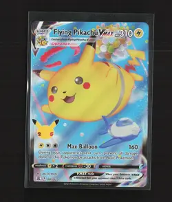 2021 Pokemon Flying Pikachu VMAX Celebrations Ultra Rare # 007/025 - Image 1