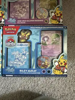 IN HAND Pokemon 2025 World Championship Deck Set (ALL 4) Factory Sealed - Image 5
