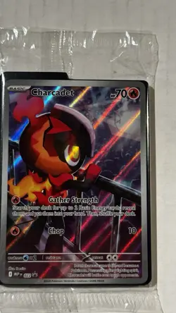 Pokemon TCG Phantasmal Flames ETB Promo - Sealed - Charcadet MEP 022 - Image 3