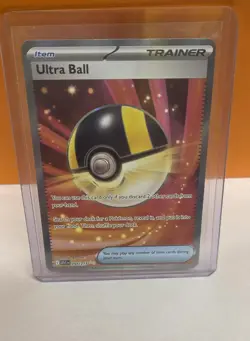 Ultra Ball 264/217 Full Art Trainer Ascended Heroes Pokemon TCG Card NM - Image 1