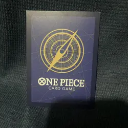 One Piece Luffy Trading Card - Rare Uncut Near Mint Condition Collectible - Image 2