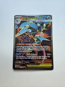 Pokemon TCG Chaos Rising Full Art Mega Greninja EX 100/086 Near Mint - Image 1