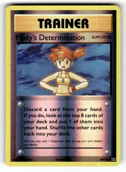 Misty's Determination 80/108 Uncommon Evolutions Reverse Holo Pokemon Near Mint - Image 1