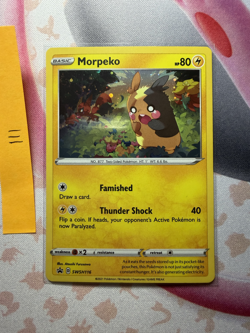 Pokemon TCG Morpeko SWSH 116 Promo Holo NM - Image 1