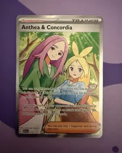 Pokemon TCG Anthea & Concordia 254/217 Ascended Heroes UR Full Art Foil EN - Image 1