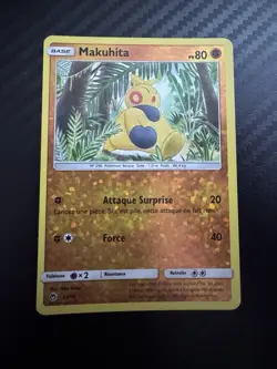 MAKUHITA REVERSE - POKEMON 23/40 PROMO MAC DONALD MCDO 2018 FR - Image 1