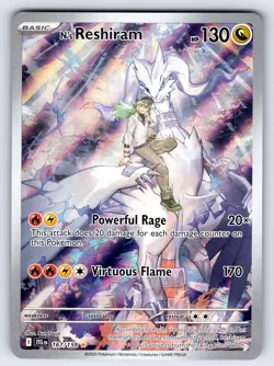 N's Reshiram 167/159 Holo Illustration Rare SV09 Journey Together Pokemon TCG NM - Image 1