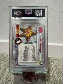 2000 Topps Pokemon TV Staryu #120 PSA 10 - Image 2