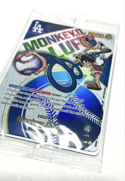 One Piece Card Game Shohei Ohtani Dodgers Single Card - Unused Authentic - Image 2