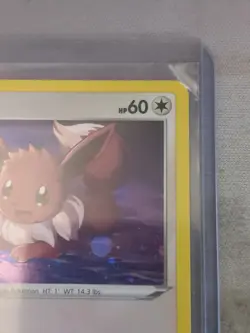 SWIRL Eevee SWSH127 Sword & Shield Black Star Promos Cosmos Holo Pokemon 2021 NM - Image 3