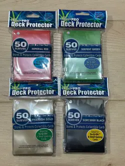 Ultra Pro Deck Protector -Yu-Gi-Oh - 200 Sleeves - 4 pack lot - Image 1