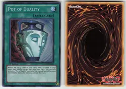 Pot of Duality DREV-EN062 Duelist Revolution 1st Edition Secret Rare YU-GI-OH - Image 3