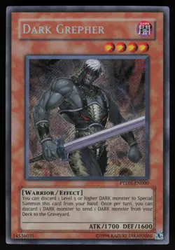 Dark Grepher PTDN-EN000 Phantom Darkness Secret Rare TWED YU-GI-OH - Image 1