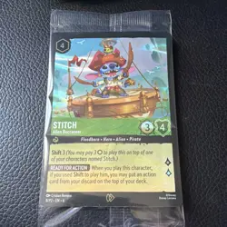 Disney Lorcana Stitch - Alien Buccaneer Promo Foil Character 8/P2 EN - Image 1