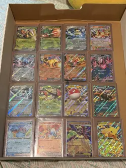Pokemon TCG BULK card Lot w/ Binder, Mega Dragonite EX 271/217, Holo EN - Image 4