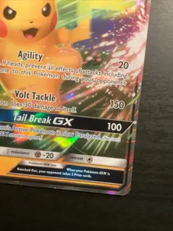 Pokemon Pikachu GX Black Star Holo Ultra Rare Promo Card SM232 - Image 4
