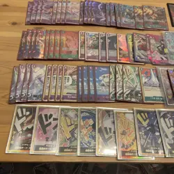 One Piece Luffy Green Purple Full Deck - Playable Condition Don Card Included - Image 5