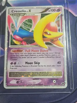 Pokemon Cresselia LV.X Holo Card 103/106 Great Encounters MP Condition - Image 1