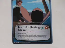 Naruto Just Like Drifting Clouds us 086 Collectible Card Game Rare TCG CCG - Image 5
