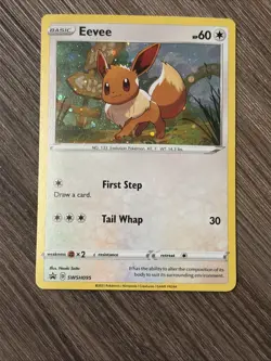 Eevee SWSH095 SWSH: Sword & Shield Promo Cards Holo - Image 1