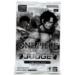 One Piece Card Game Judge Pack Vol 6 Pack SEALED - Image 1