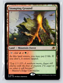 Stomping Ground #258 Edge of Eternities Magic The Gathering MTG - Image 1
